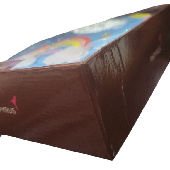 Papyrus Handmade 8 Rainbow Greeting Cards Set With Envelopes Blank Rain Drops - Picture 4 of 13